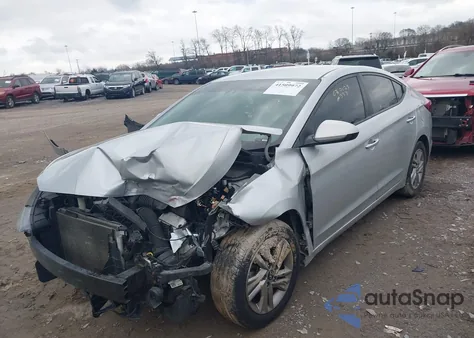 2020 Hyundai Elantra Sel из США, поврежденный, VIN 5NPD84LF5LH513558